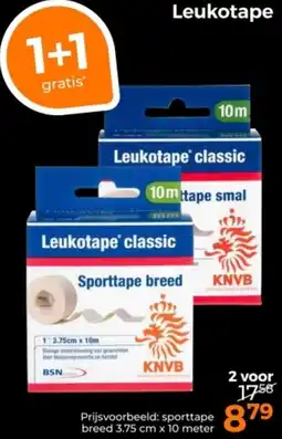 Trekpleister Leukotape aanbieding