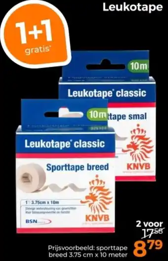 Trekpleister Leukotape aanbieding