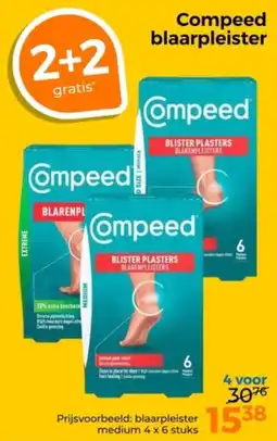 Trekpleister Compeed Blaarpleister aanbieding