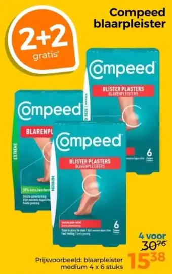 Trekpleister Compeed Blaarpleister aanbieding