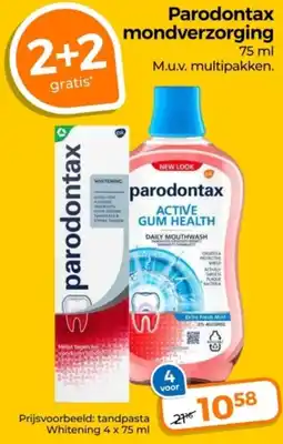 Trekpleister Parodontax Mondverzorging aanbieding