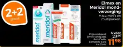 Trekpleister Elmex en Meridol Mondverzorging aanbieding