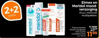 Trekpleister Elmex en Meridol Mondverzorging aanbieding