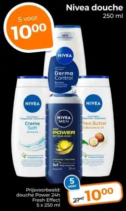 Trekpleister Nivea douche aanbieding
