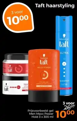 Trekpleister Taft haarstyling aanbieding