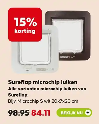 Pets Place Sureflap microchip luiken aanbieding
