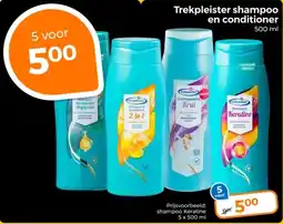 Trekpleister Trekpleister shampoo en conditioner aanbieding
