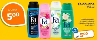 Trekpleister Fa Douche aanbieding