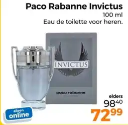 Trekpleister Paco Rabanne Invictus aanbieding