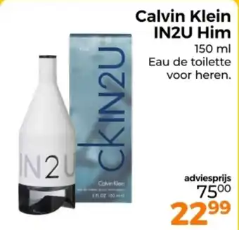 Trekpleister Calvin Klein IN2U Him aanbieding