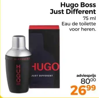 Trekpleister Hugo Boss Just Different aanbieding