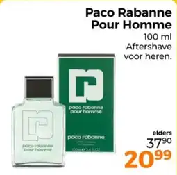 Trekpleister Paco Rabanne Pour Homme aanbieding