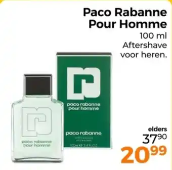Trekpleister Paco Rabanne Pour Homme aanbieding