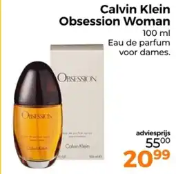 Trekpleister Calvin Klein Obsession Woman aanbieding