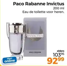 Trekpleister Paco Rabanne Invictus aanbieding