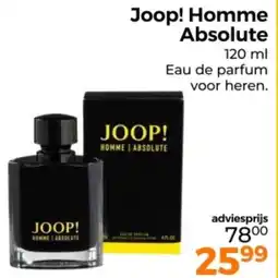 Trekpleister Joop! Homme Absolute aanbieding