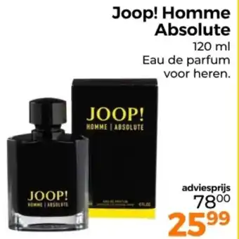 Trekpleister Joop! Homme Absolute aanbieding