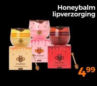 Trekpleister Honeybalm lipverzorging aanbieding