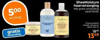 Trekpleister SheaMoisture haarverzorging aanbieding