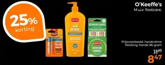 Trekpleister O'Keeffe's aanbieding