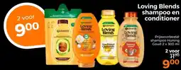 Trekpleister Loving Blends shampoo en conditioner aanbieding