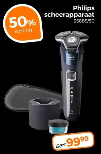 Trekpleister Philips Scheerapparaat S5885/50 aanbieding