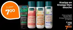 Trekpleister Kneipp en Kneipp Men Douche aanbieding