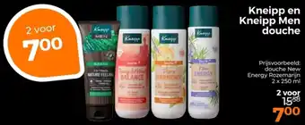 Trekpleister Kneipp en Kneipp Men Douche aanbieding