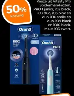 Trekpleister Oral-B elektrische tandenborstel aanbieding