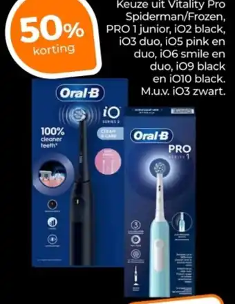 Trekpleister Oral-B elektrische tandenborstel aanbieding
