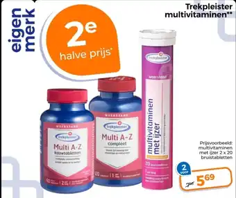 Trekpleister Trekpleister Multivitaminen aanbieding