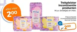 Trekpleister Trekpleister incontinentie producten aanbieding