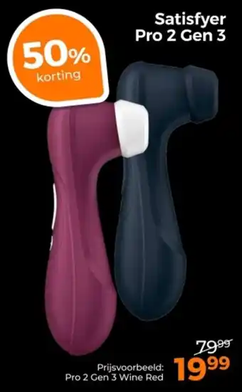 Trekpleister Satisfyer Pro 2 Gen 3 aanbieding
