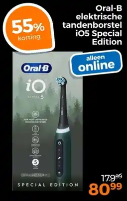 Trekpleister Oral-B elektrische tandenborstel i05 Special Edition aanbieding