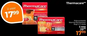 Trekpleister Thermacare aanbieding