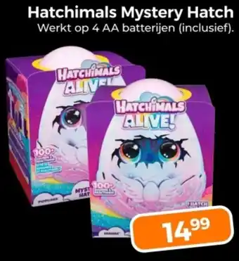 Trekpleister Hatchimals Mystery Hatch aanbieding