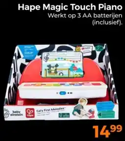 Trekpleister Hape Magic Touch Piano aanbieding