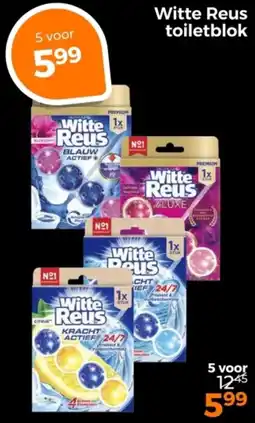 Trekpleister Witte Reus toiletblok aanbieding