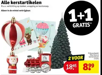 Kruidvat Alle kerstartikelen aanbieding