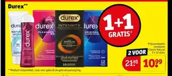 Kruidvat Durex aanbieding