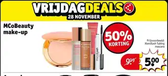 Kruidvat MCoBeauty make-up aanbieding