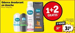 Kruidvat Odorex deodorant en douche aanbieding