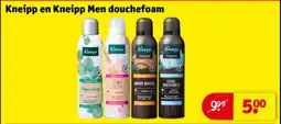 Kruidvat Kneipp en Kneipp Men douchefoam aanbieding