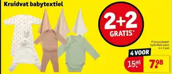 Kruidvat Kruidvat babytextiel aanbieding