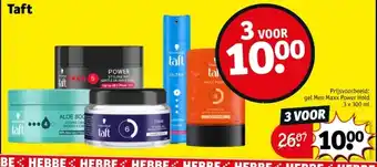 Kruidvat Taft aanbieding