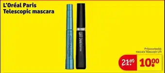 Kruidvat L'Oréal Paris Telescopic mascara aanbieding