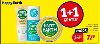 Kruidvat Happy Earth aanbieding