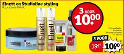 Kruidvat Elnett en Studioline styling aanbieding