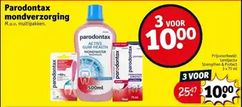 Kruidvat Parodontax mondverzorging aanbieding