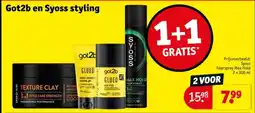 Kruidvat Got2b en Syoss styling aanbieding